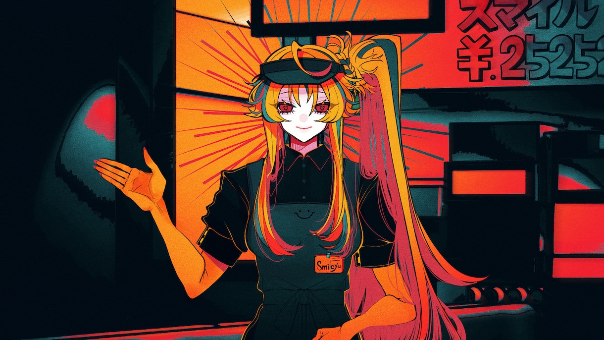 パキッとした絵柄で映像／イラスト制作します 「世界観」を重視するボカロP様／歌い手様／活動者様方へ イメージ9