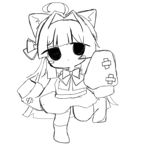 今っぽい感じのかくます うるとらはっぴーなきもち、かんたんなイラストです、 イメージ1