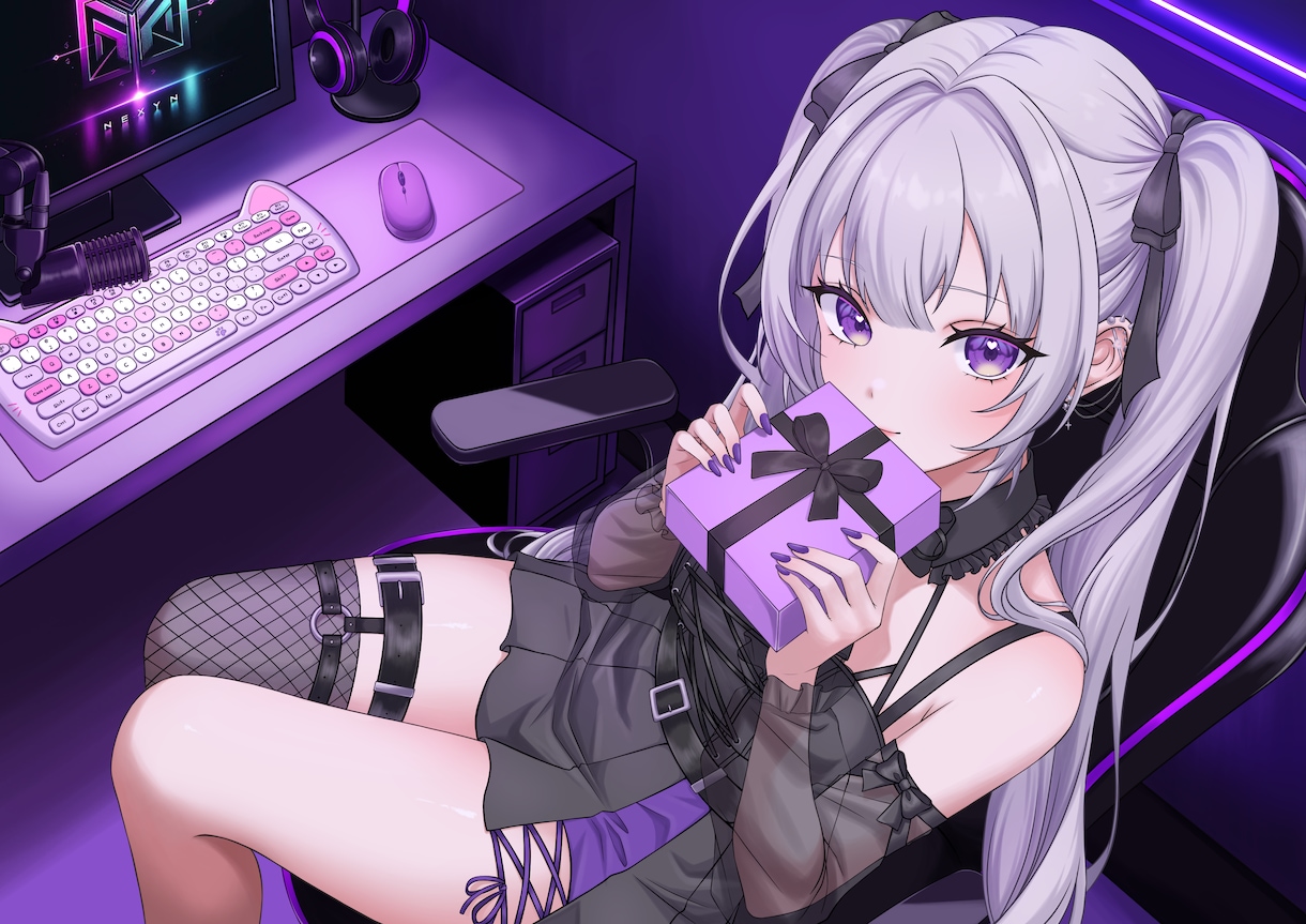 透明感のある一枚絵イラスト制作します SNS・配信・返礼品などに◎ご希望に寄せて丁寧に制作します イメージ4