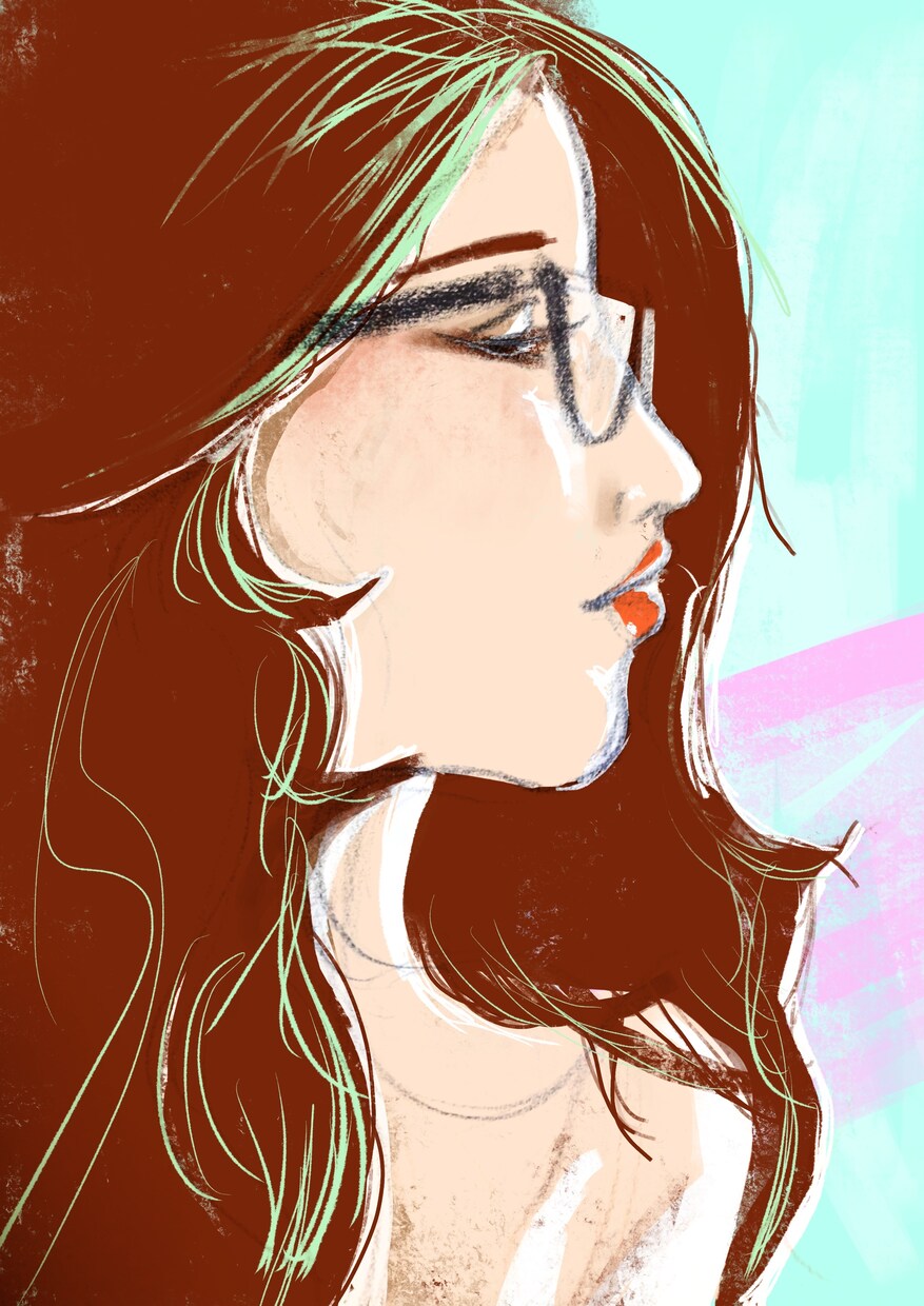 海外風の似顔絵、イラスト制作いたします ウエルカムボード、プレゼント、ビジネスなどにぜひ( ^^ ) イメージ2