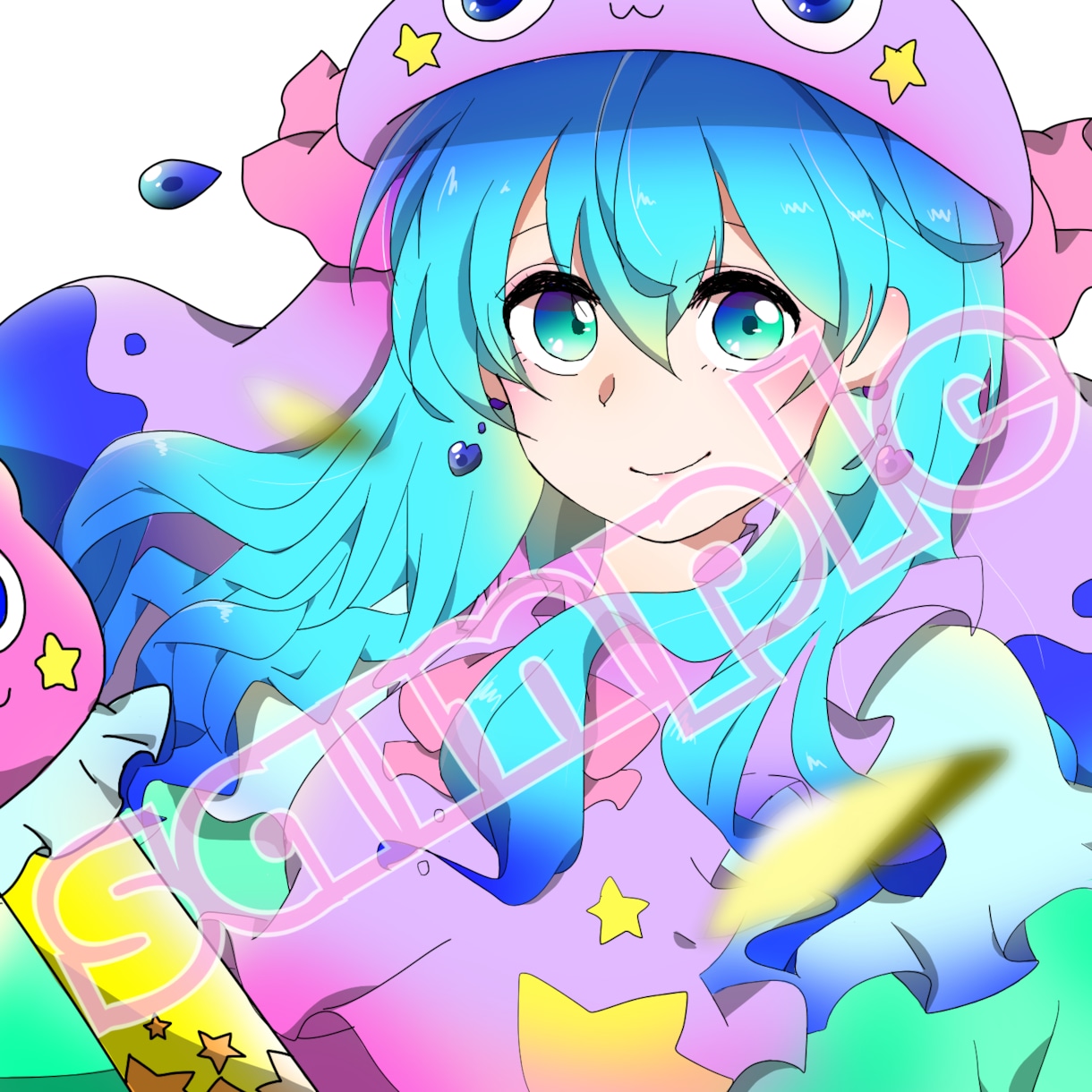 SNSアイコンを描きます アイコンやオリジナルのキャラを描いて欲しい人などに イメージ3