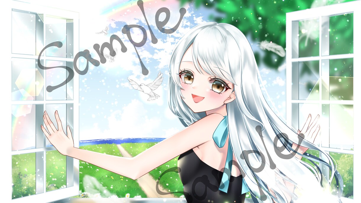 SNS等で使えるアイコンを制作します 女の子のイラストを描くのがすきです♪ イメージ6