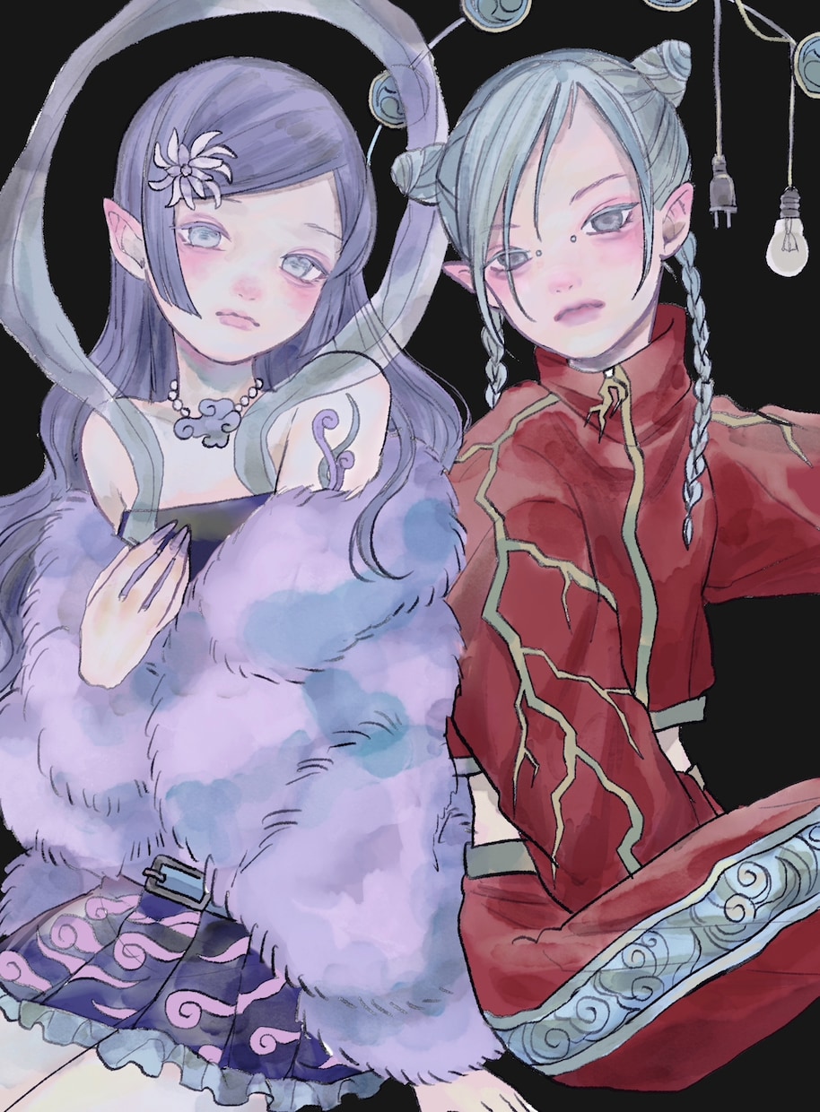 アナログタッチなイラスト作成いたします リアルタッチな可愛いイラストを作成します‪×  ̫ ×‎ イメージ5