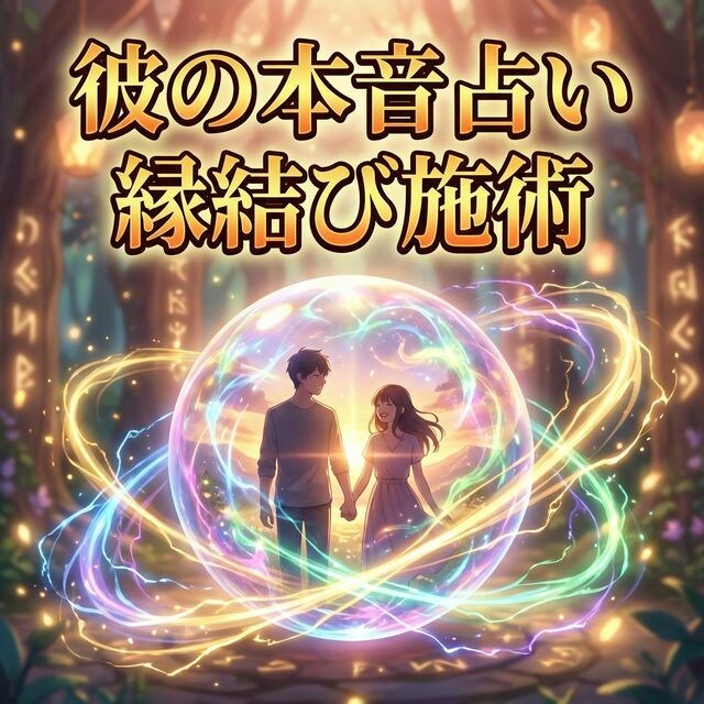 彼の本音占いと縁結び施術をセットで行います 【片思い・復縁・複雑愛】 ただ占うだけじゃ状況は変わりません イメージ1