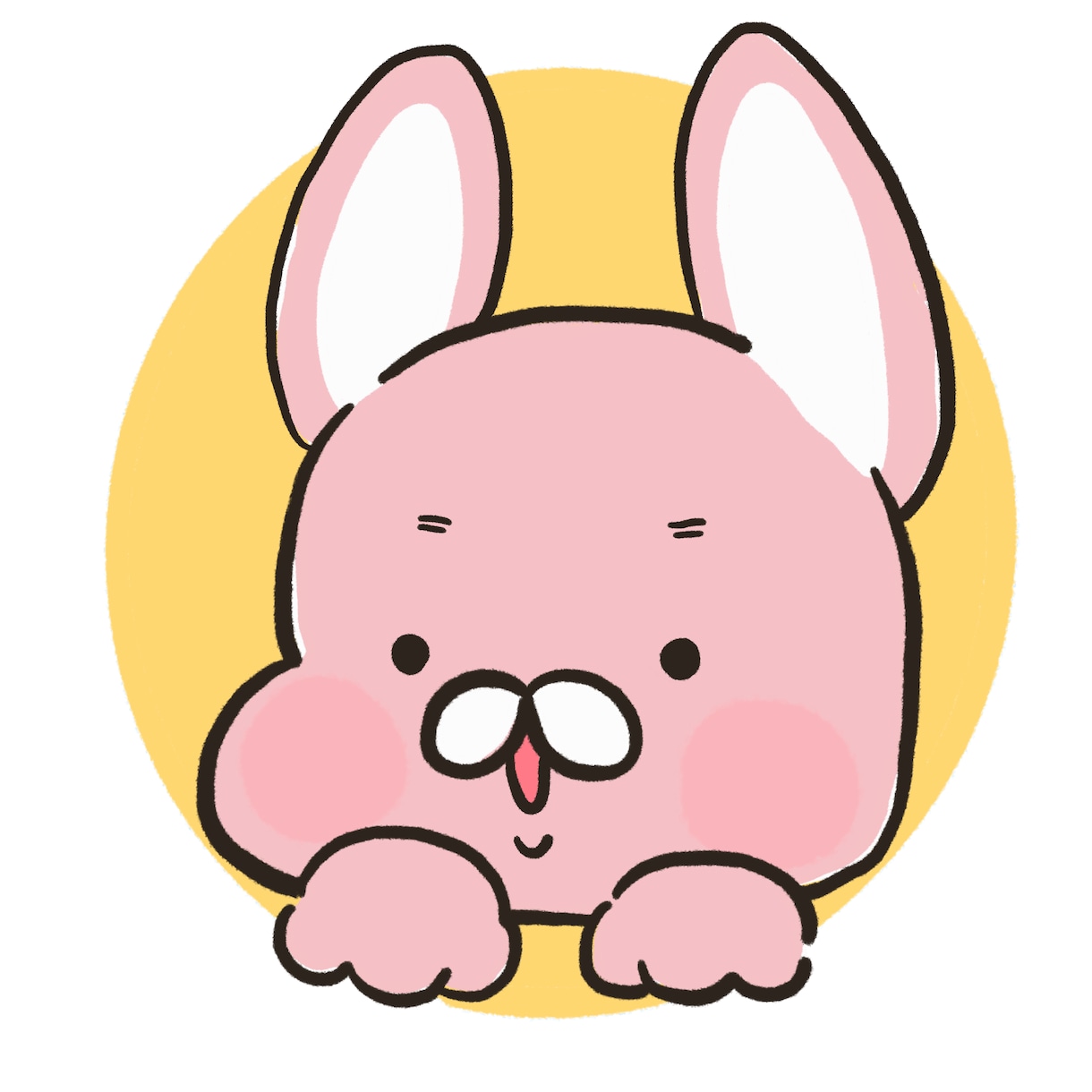 もっちりかわいい動物アイコン描きます あなたのアイコンをもっちりとしたかわいい動物にしませんか？ イメージ2