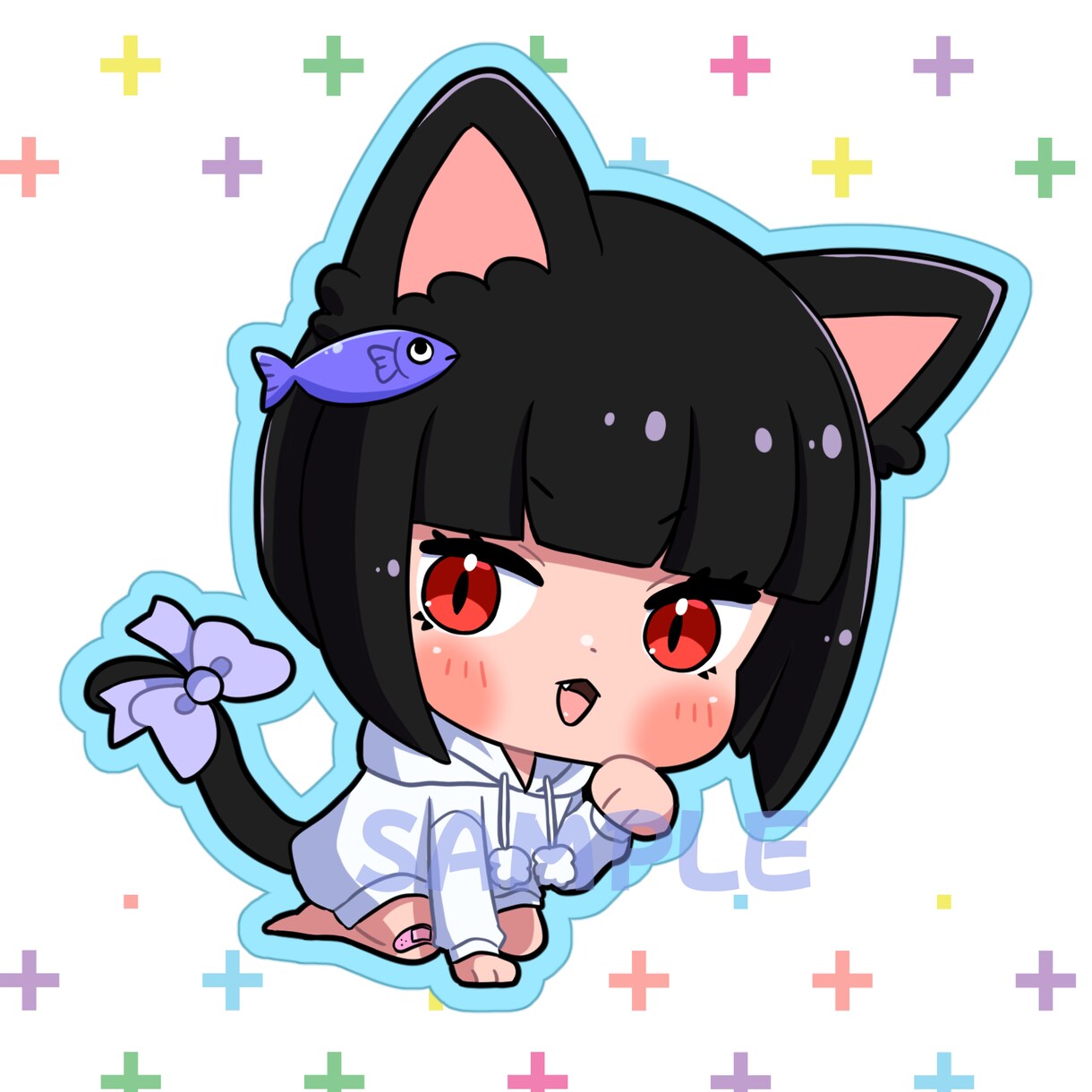 ぷにかわなミニキャラアイコン制作します SNSなどで使えるミニキャラアイコンを制作します⭐︎ イメージ8
