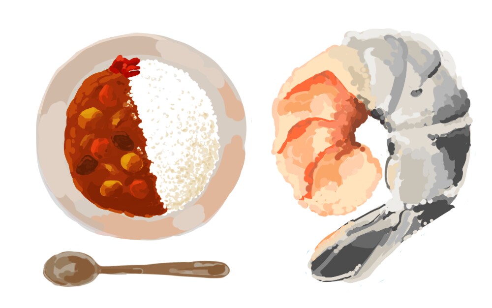 食べ物の柄を描きます アイコンや背景などにお使いいただけます。 イメージ3