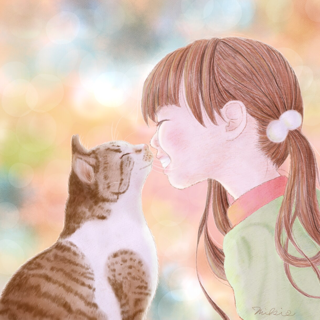 愛猫ちゃんの似顔絵、キャラ化など致します イラストならではの癒し、コミカルをあなたにお届けします イメージ5