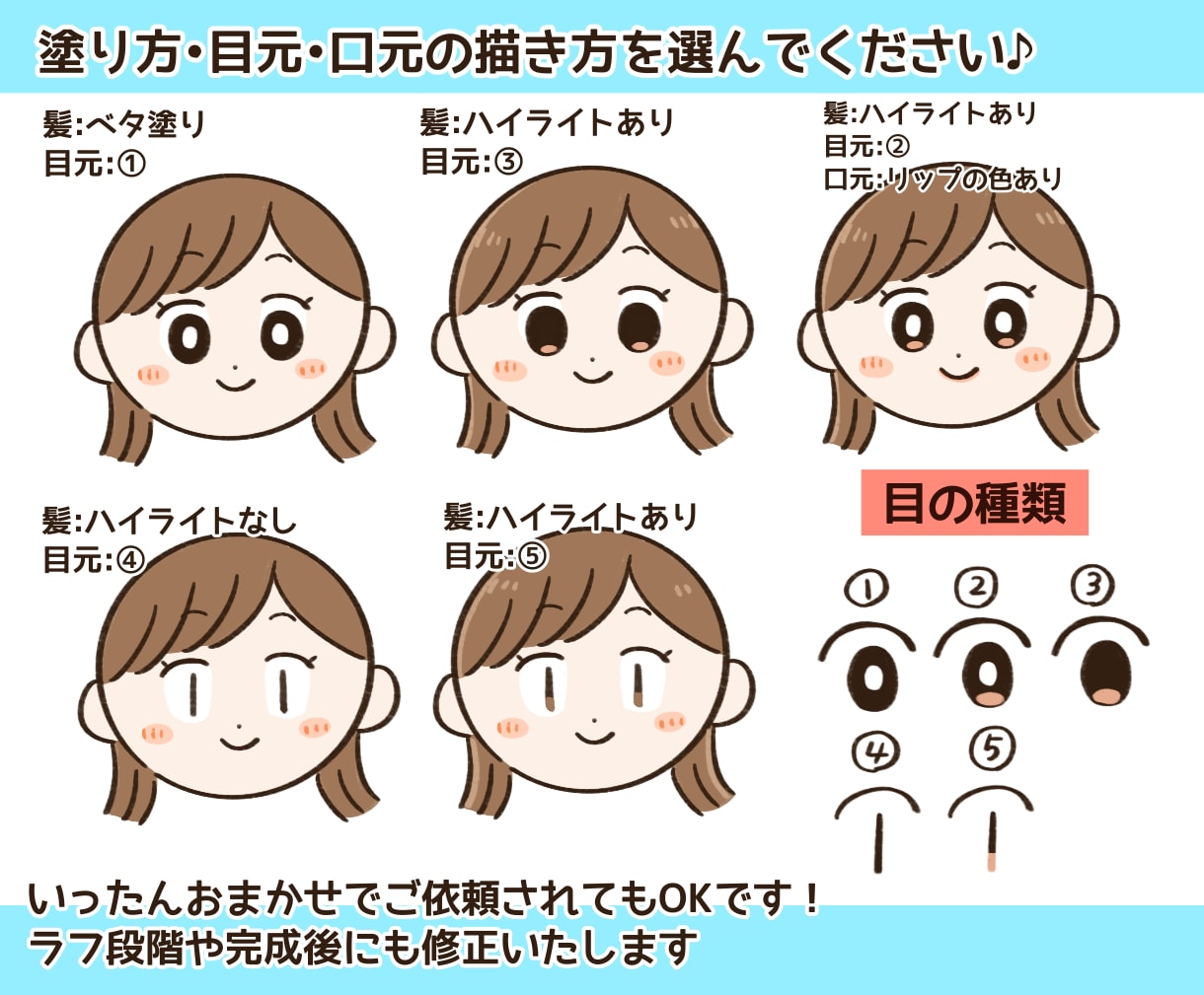 1000円でまんまる似顔絵描きます 使い道いろいろ！まんまる可愛い似顔絵アイコン★ イメージ3