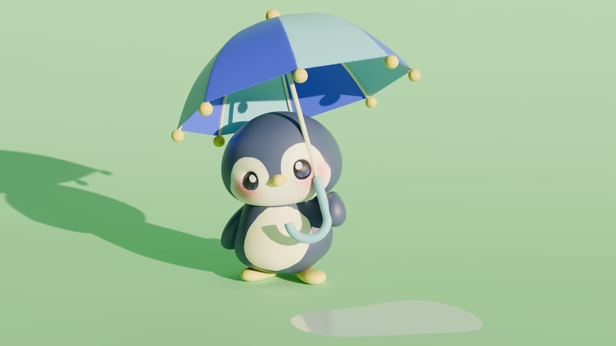 Blenderでオリジナル3Dモデルを制作します キャラクター・動物・小物を丁寧に形にします イメージ4