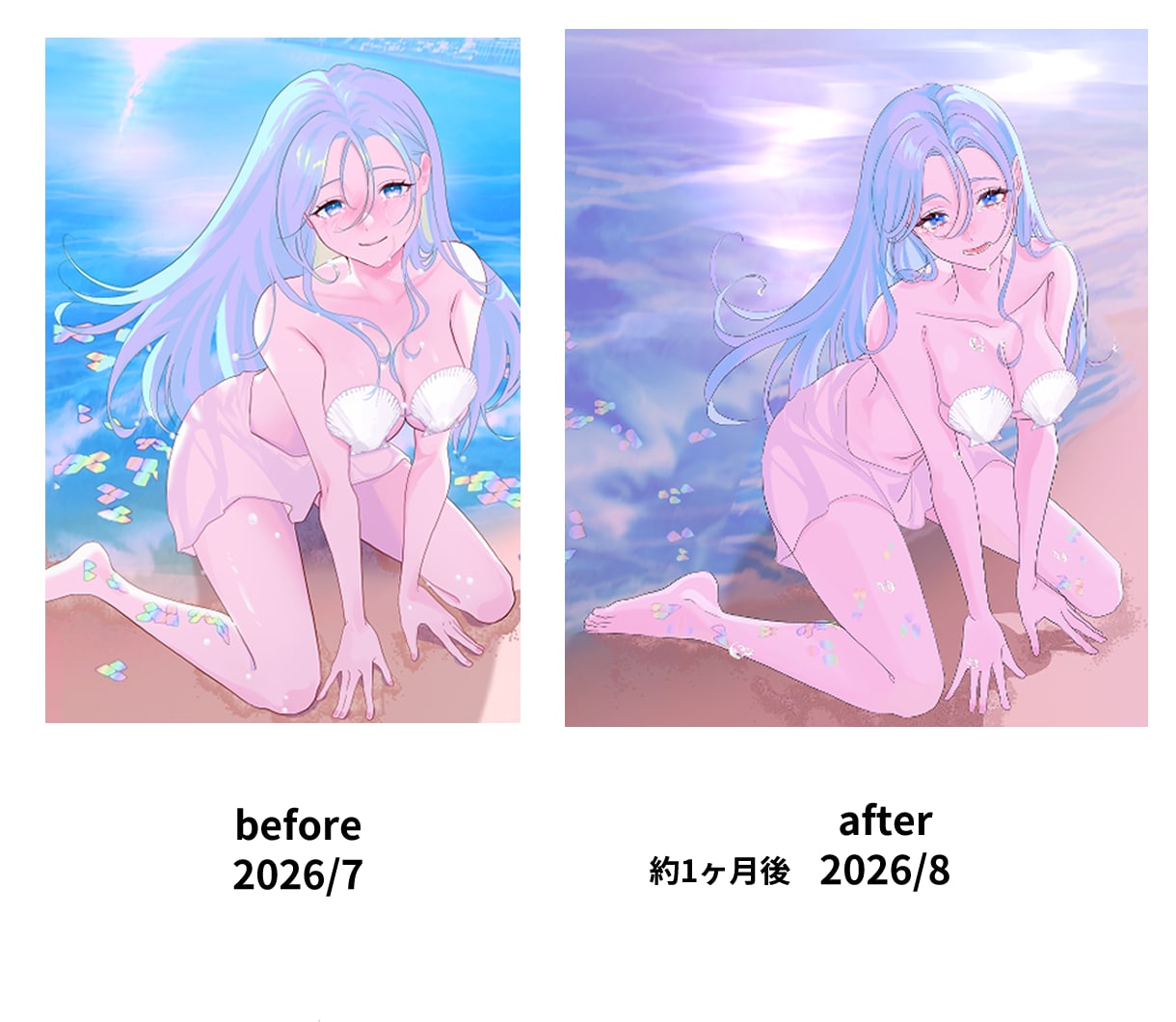 制作者様に寄り添ったイラスト添削します 添削画像をお送り＆解説と質問受付OK♪ イメージ3