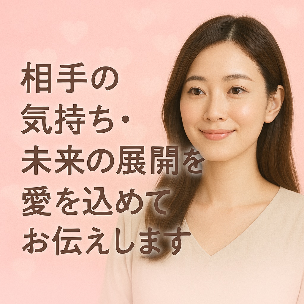 あの人の本音、心の奥まで丁寧に読み解きます 今の状況相手の想い次に起こることまで的確にリーディングします イメージ2