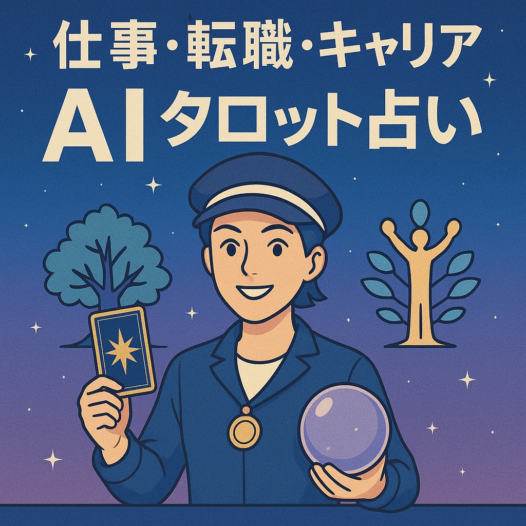お試し鑑定！ AIと共にワンオラクル占いを行います ☆お仕事上でのお悩みをAIタロット占いで解決☆ イメージ1