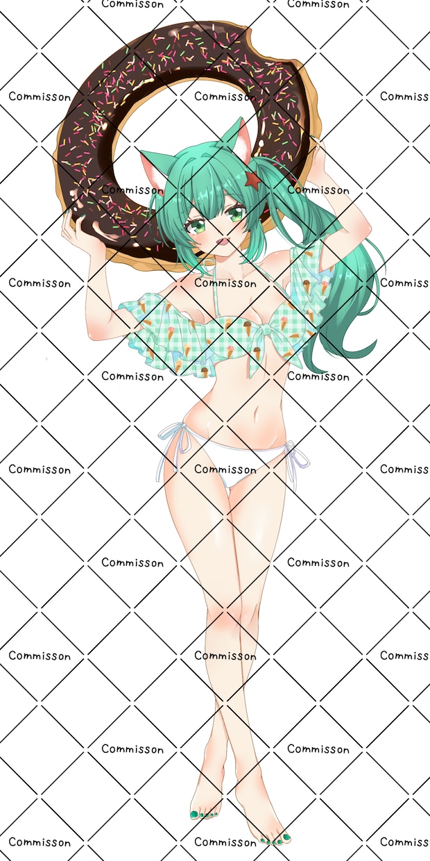 立ち絵描きます かわいい女の子のイラストが得意です イメージ2