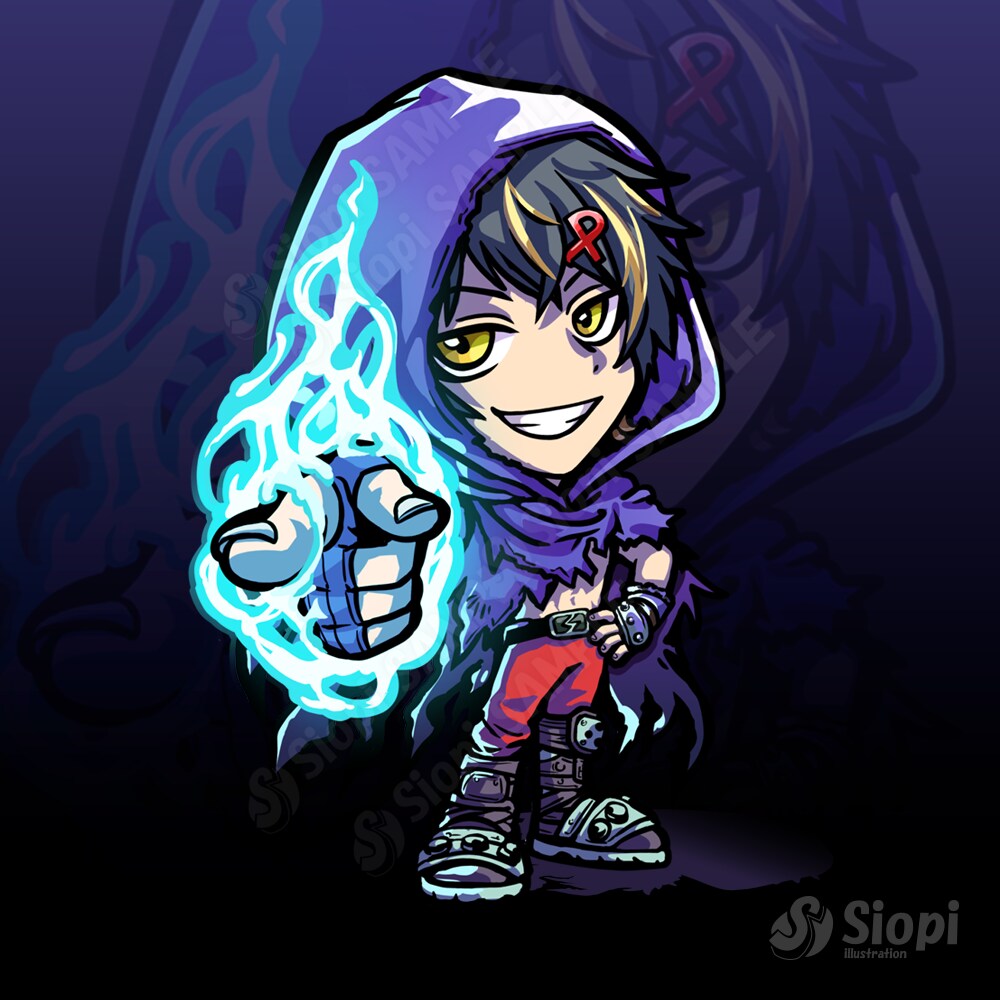 似顔絵をイイ感じにデフォルメキャラクターにします SNSアイコンや配信サムネに映えるイラストを作成します♪ イメージ4