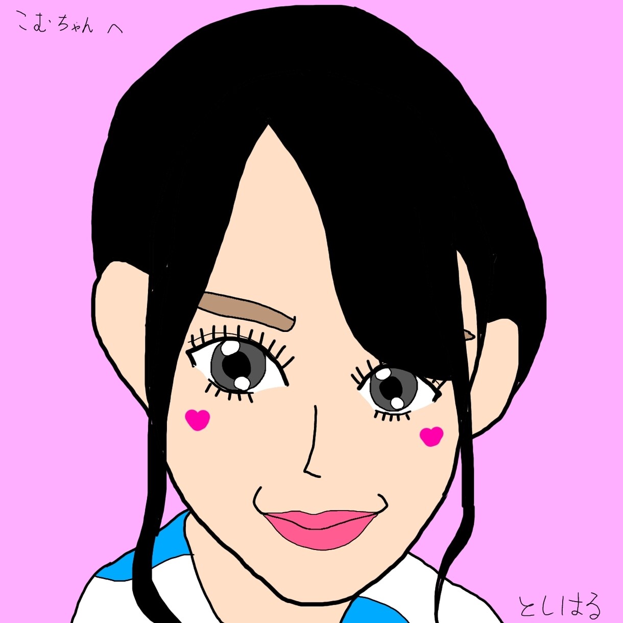 ゆる〜い感じの似顔絵お描きします デジタルデータでのお渡しとなります イメージ8