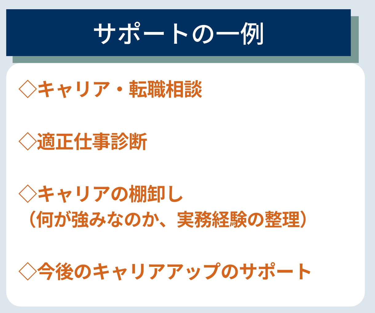 転職した方がいい？将来が不安、キャリア相談承ります キャリアコンサル（国家資格）取得者によるキャリア相談 イメージ2