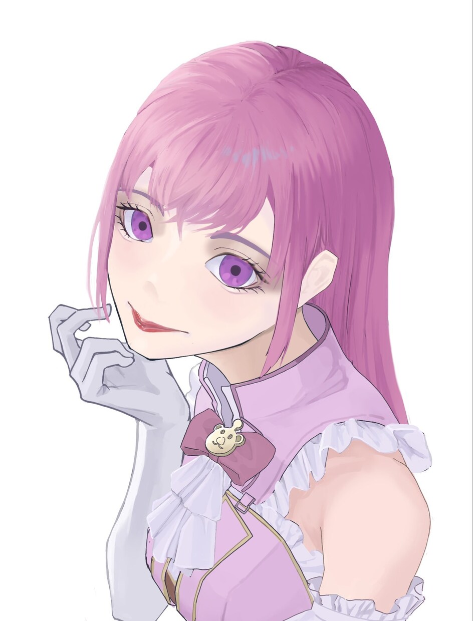 美麗なバストアップイラスト制作します あなたのオリキャラを美しく可愛く描きます イメージ10
