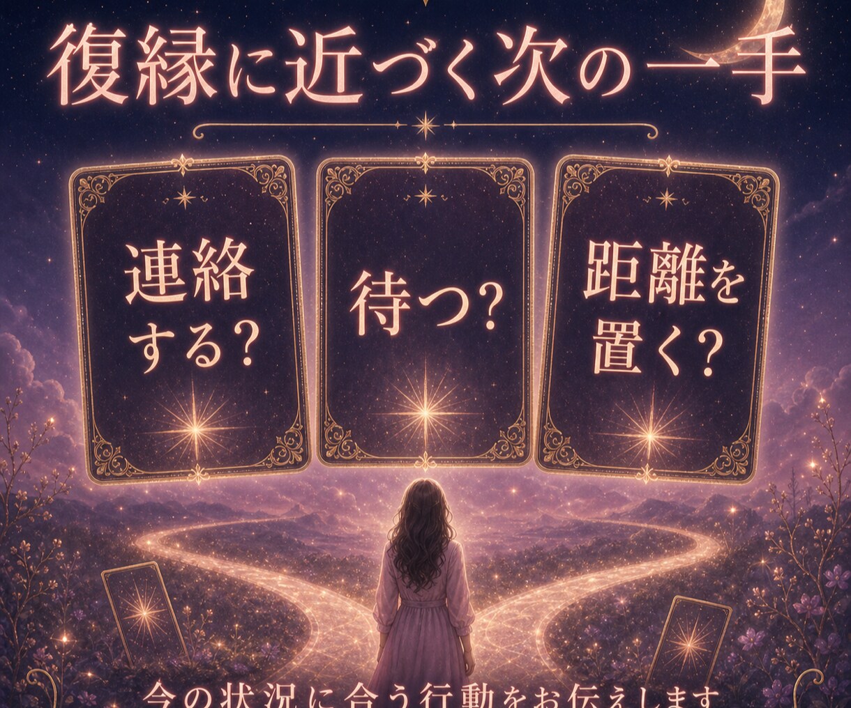 復縁占い｜タロット×恋愛心理で可能性を占います やり直せる？復縁の可能性と復縁に近づく行動を具体的にお伝え イメージ5