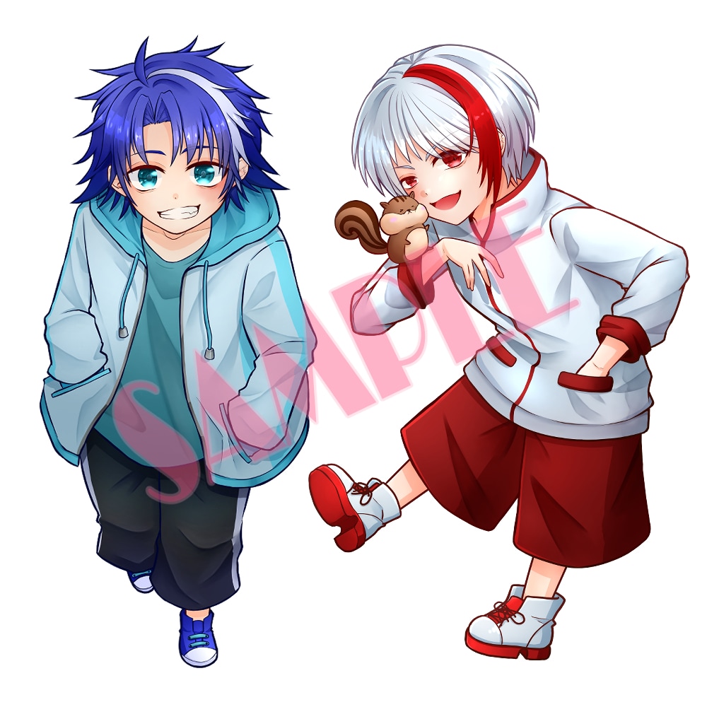 男性イラストが得意！アイコン・立ち絵など制作します 【商用利用可】SNS・配信・TRPGなど幅広く対応します イメージ6