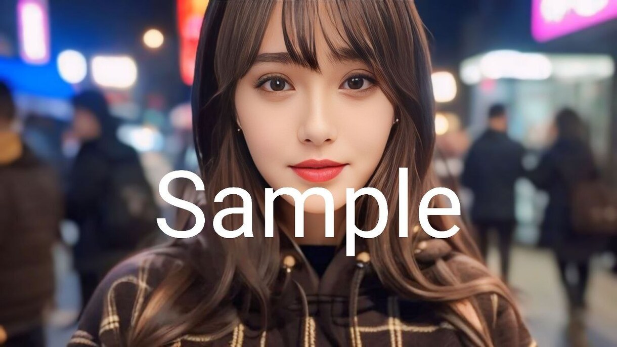 広告モデルに　AI美女こはるが写真を5枚納品します “こはる”があなたのコンテンツの広告塔に！ イメージ6