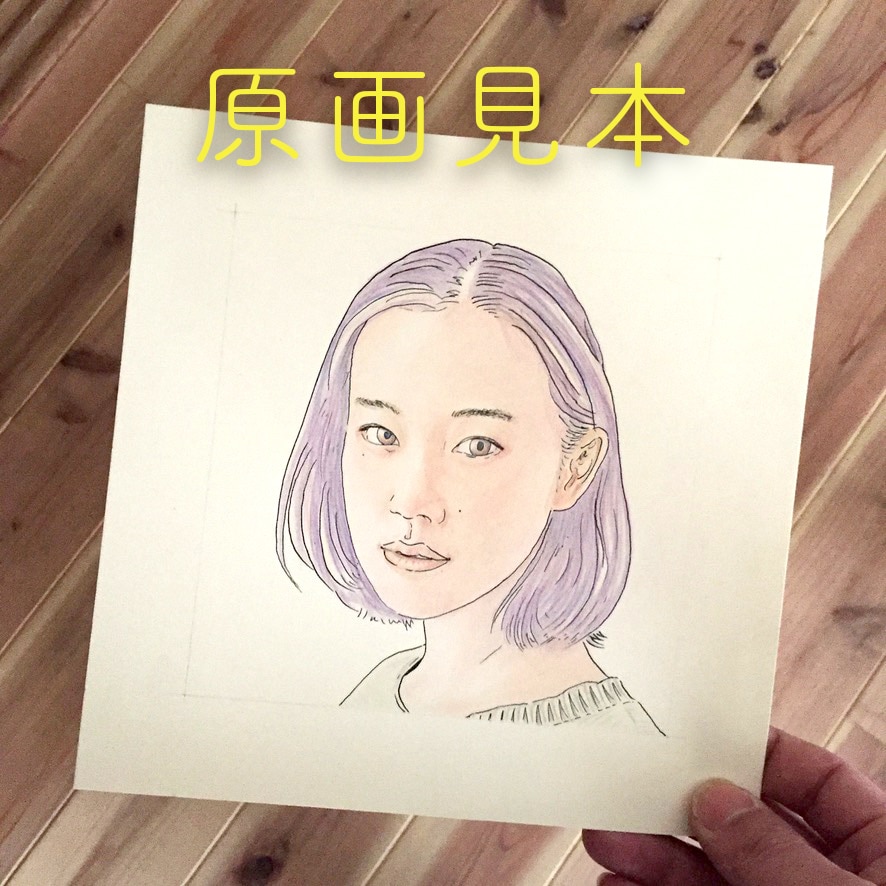 色鉛筆にて１点物のアナログ似顔絵作成します 温かな色鉛筆による画を飾りませんか？ イメージ6