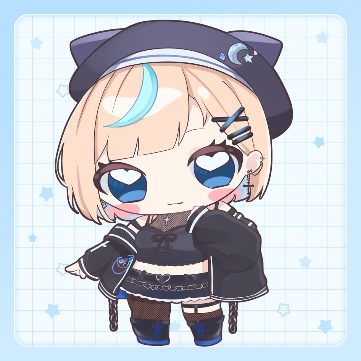 可愛いデフォルメイラスト描きます 大きなハイライトがとってもかわいい イメージ4