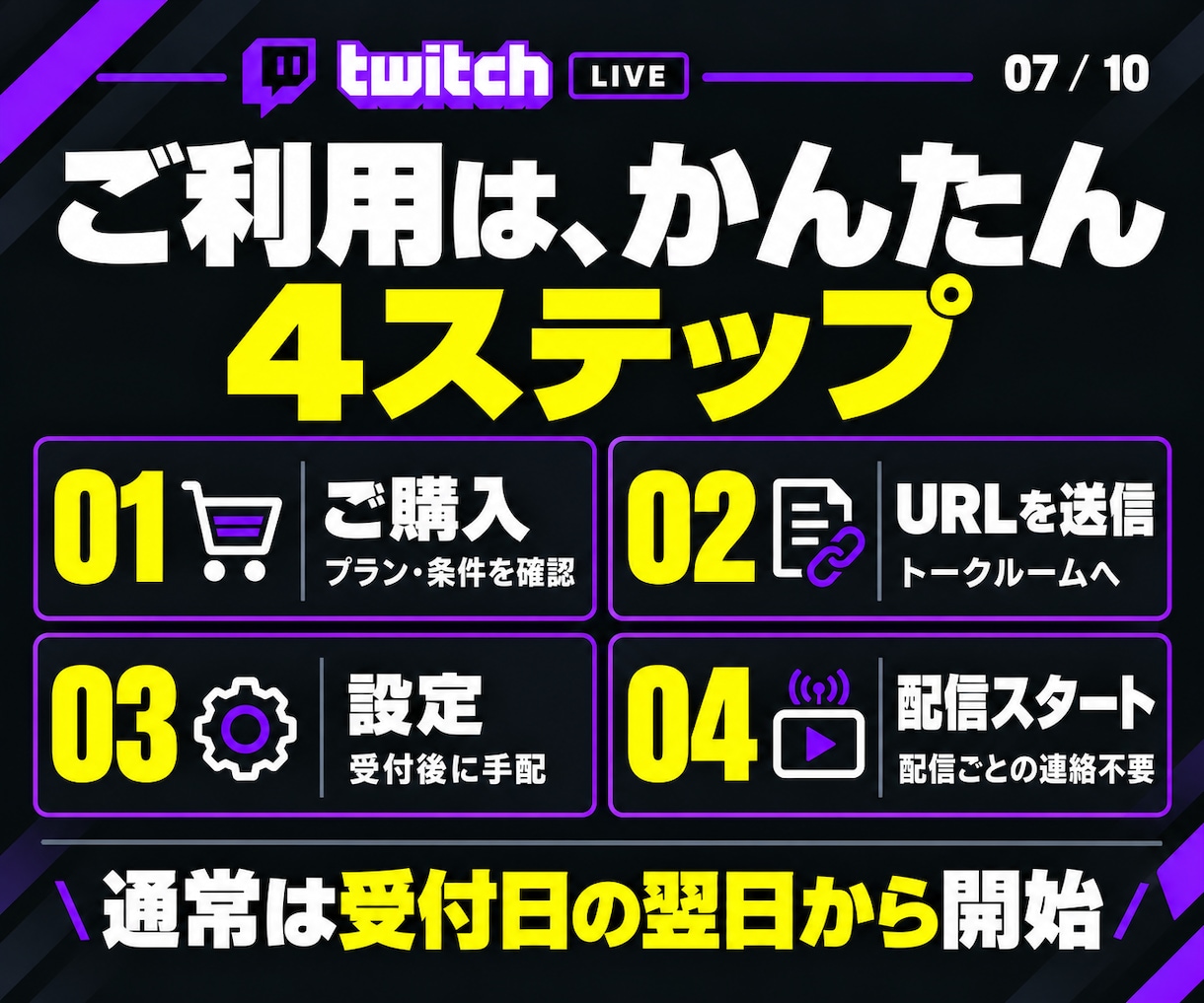 ライブ配信30日24時間✨日本人の同接数UPします 同接50人増加★配信回数無制限！縦型OK✨毎日の配信対応可 イメージ7