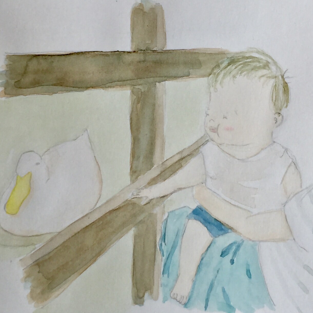 お子様の成長の記録に。写真をもとに絵を描きます お子様の成長記録をイラストにしませんか。 イメージ3