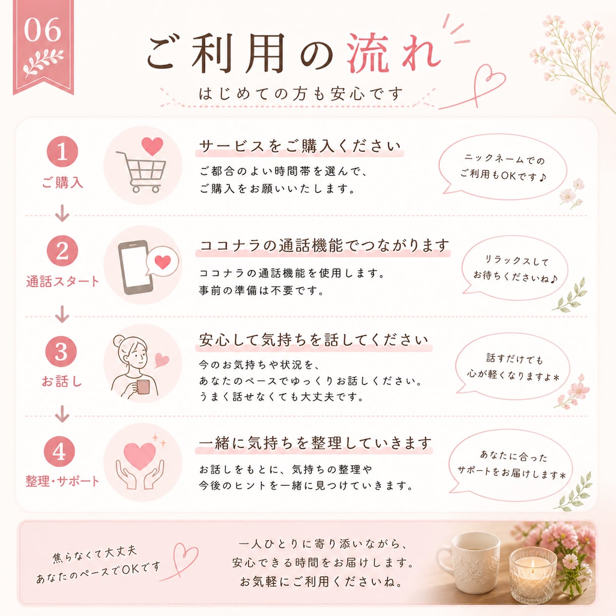 がんばってるのにうまくいかない…恋愛の悩み聞きます がんばってるのにうまくいかない… そんなあなたへ。 イメージ6