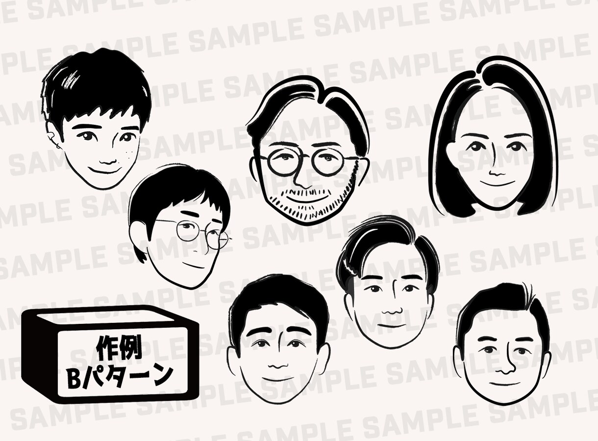 Notionっぽい、オシャレなアイコンお描きします 社会人に大好評！副業やSNS、LINEのアイコンにも最適！ イメージ4