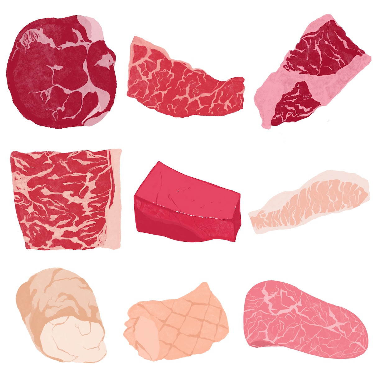 圧倒的低価格！商用可！食べ物のイラストを描きます ポップなイラストで、メニュー表など色々な用途におすすめ！ イメージ2