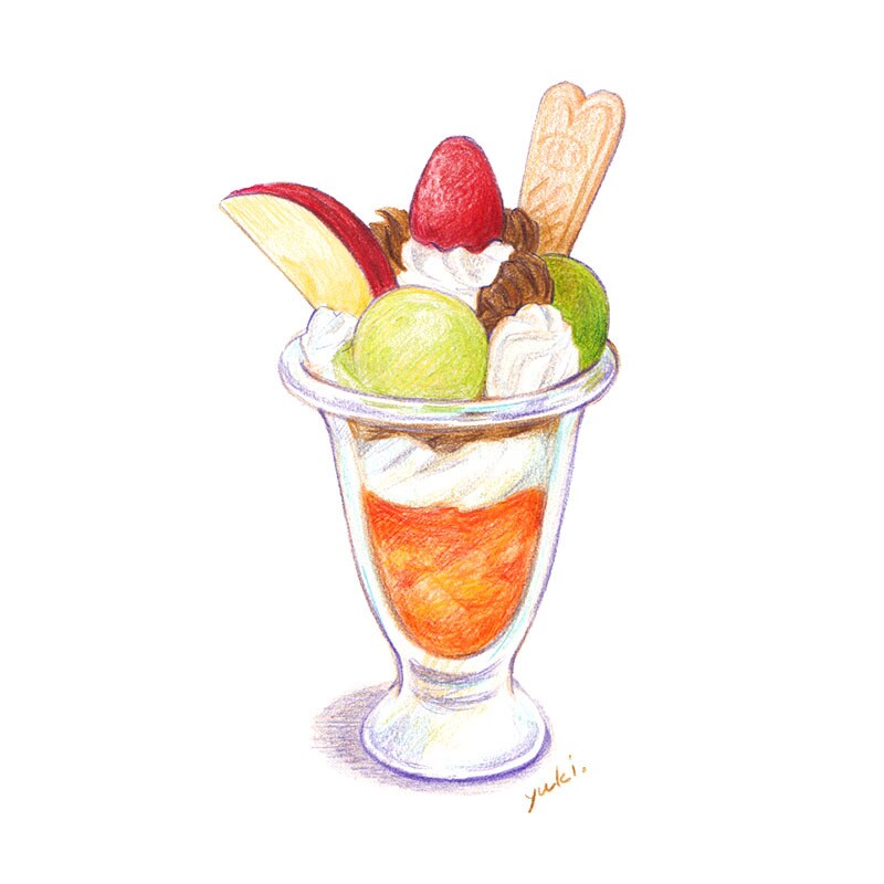 ほっこりかわいい食べ物のイラスト描きます お店のメニューやグッズ、記事の挿絵などに！ イメージ1