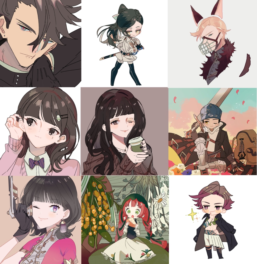 アイコン描きます 老若男女問わず、ケモミミ、ミニキャラOK イメージ7