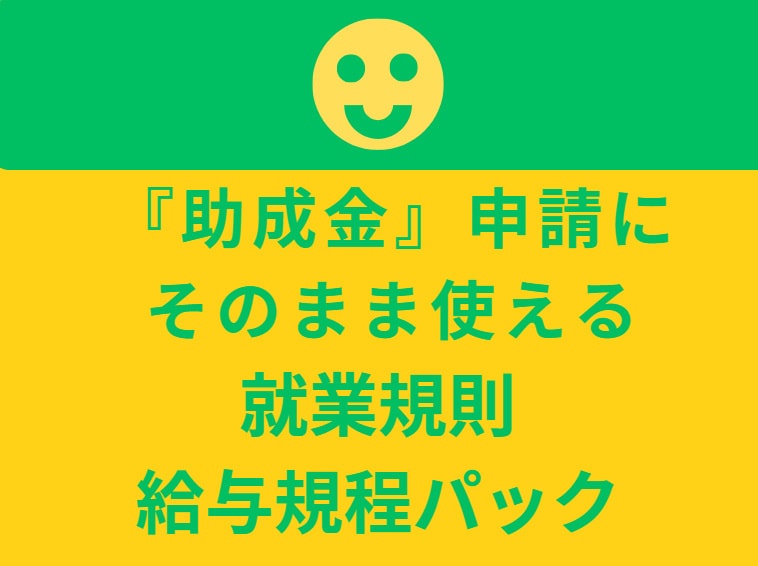 助成金対応の就業規則・賃金規程を整備します 助成金と労務リスクに強い就業規則を一括整備 イメージ2