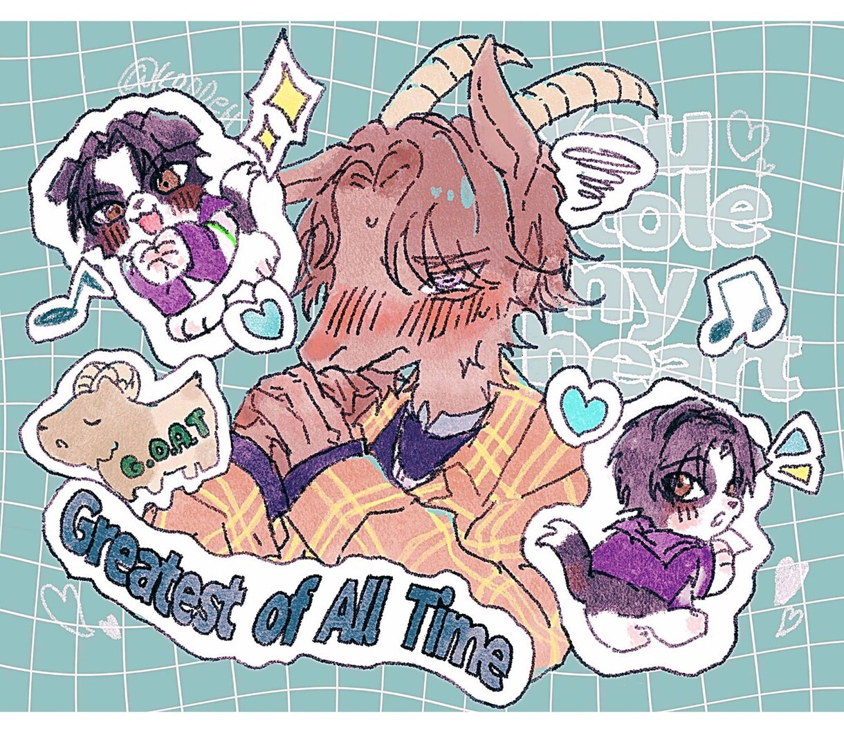 獣人化のイラストを描きます モフモフな推しキャラをあなたに！ イメージ2