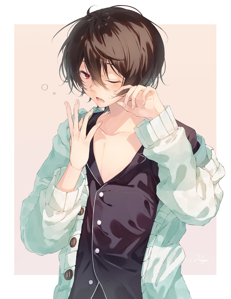 商用可◎キラキラしたイラストお描きします MV/配信サムネイル/立ち絵/グッズ等幅広く対応◎ イメージ6