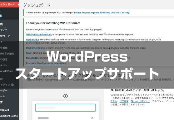 WordPressのスタートセットアップをします SEO・セキュリティー対策を取り入れたセットアップを行います イメージ2