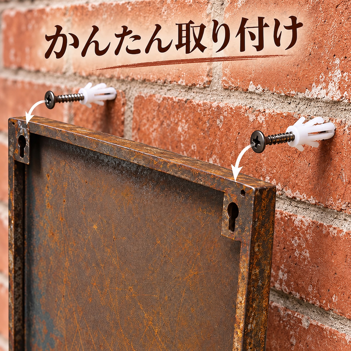 錆鉄の店舗ロゴ看板をオーダー製作しますます 自然な錆の表情を生かした、世界に一つの店舗サイン イメージ10