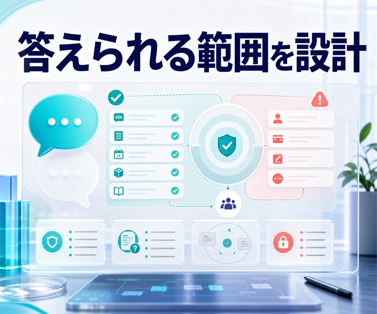 Web用AIチャットボットを導入します FAQ整理から設置・動作確認まで対応 イメージ4