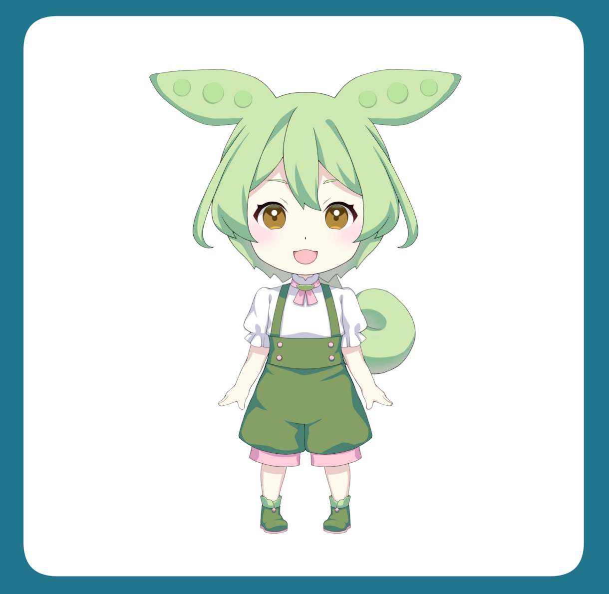 SDイラスト(ミニキャライラスト)描きます 動画の立ち絵やグッズなどに！! イメージ6
