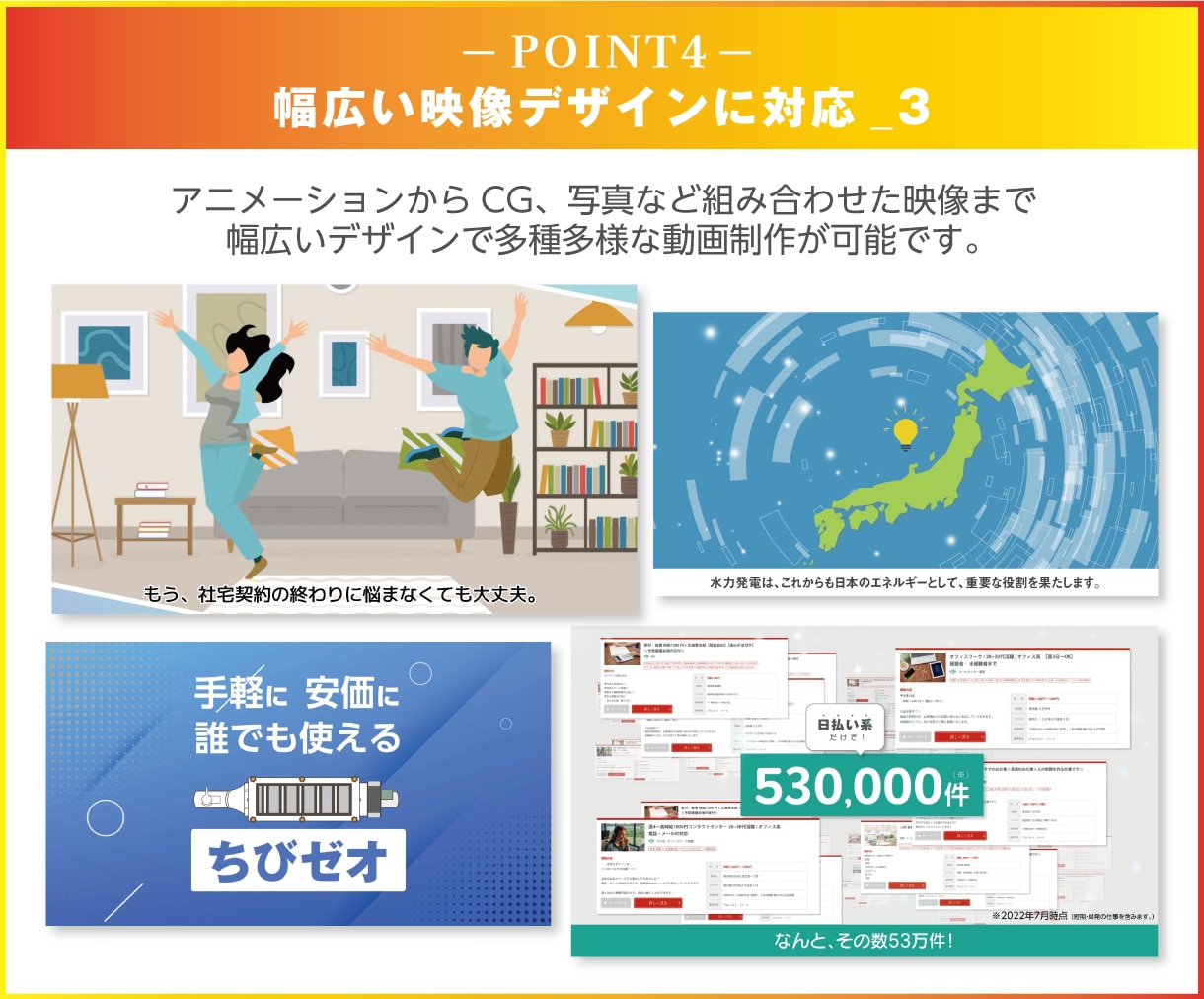 シンプルで伝わるサービス紹介PR動画を制作します 「伝わりやすい」アニメーション動画を、無理なく、ちょうどよく イメージ7