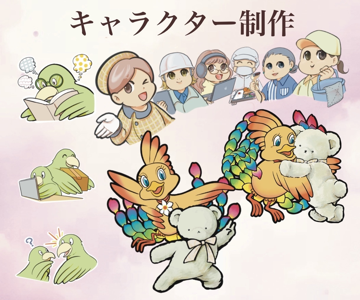 ラフ修正無制限！絵柄寄せ可能！！イラスト作成します 【商用可】SNS集客・キャラデザ・似顔絵・アイコン・配信対応 イメージ6