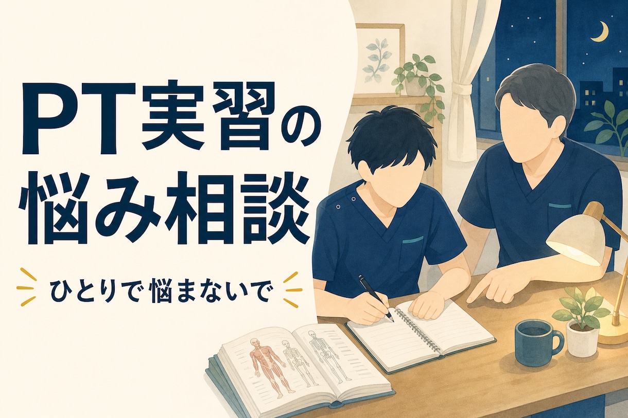PT実習の悩み相談｜レポートの考え方を整理します 実習で溺れる前に。臨床18年のPTが考え方から伴走します イメージ1