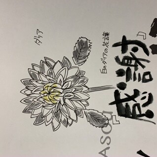 花言葉とお花のイラストのメッセージカード書きます 花言葉と共に想いを伝えませんか？ イメージ2