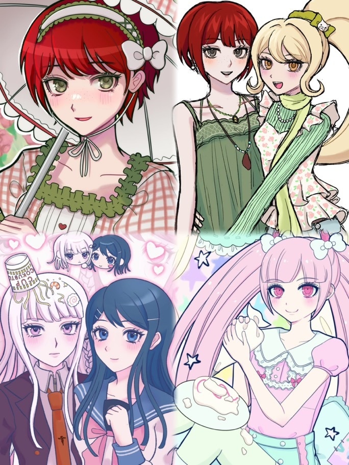 甘くてふわふわの世界観でイラストお描きします 様々なクリエイティブ活動や大事な1枚のお手伝いです！ イメージ1