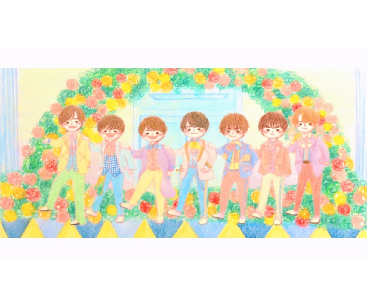 大人数対応！みんなの笑顔をぎゅっと集めて描きます にぎやかでとっても印象的な一枚に！ イメージ2
