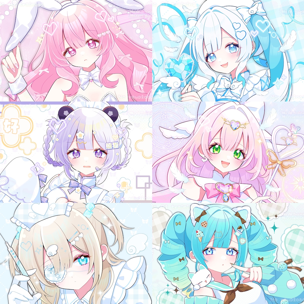 パッと目を惹くキラキラかわいいイラストお描きします ˗ˏˋ企業実績多数！ˎˊ˗|サムネ|返礼品・グッズ|1枚絵| イメージ7