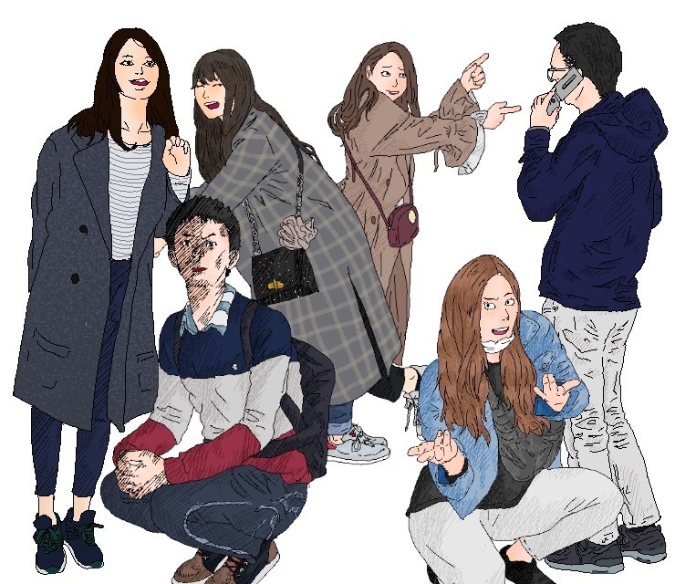 写真の人物をLINEスタンプにします 友人との思い出写真をLINEスタンプにしませんか イメージ3