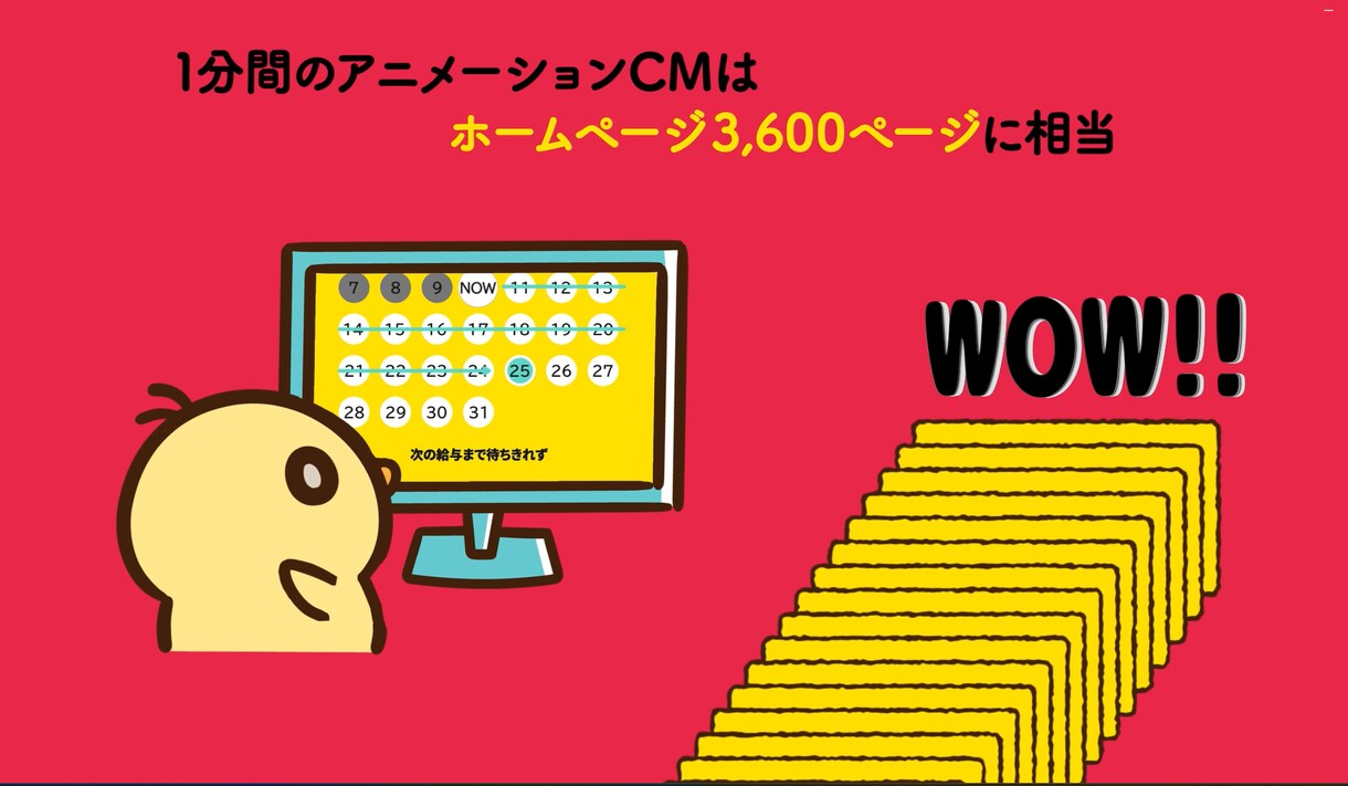 アニメーションを使った動画お作りします 低単価でクオリティの高い動画を作ってみたい方必見！！ イメージ3